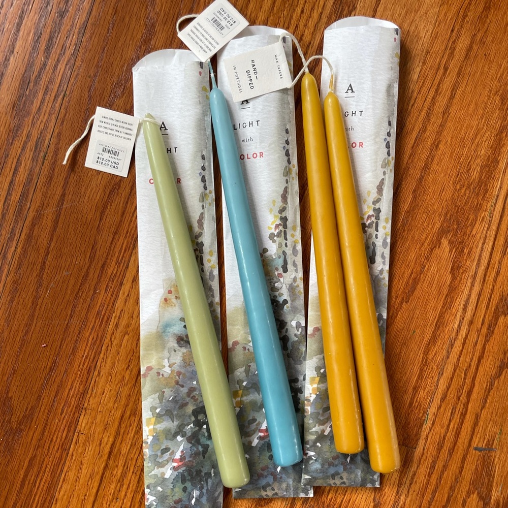 Anthropologie // Taper Candles